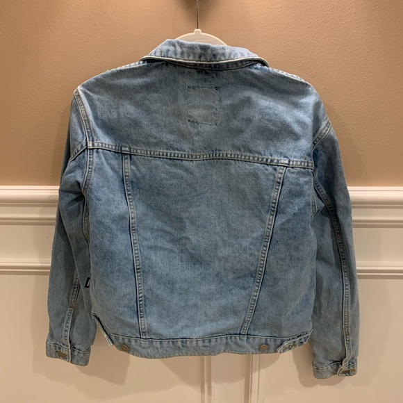 Dr. Denim Alva Trucker Jacket in Destiny Blue - Picture 2 of 5